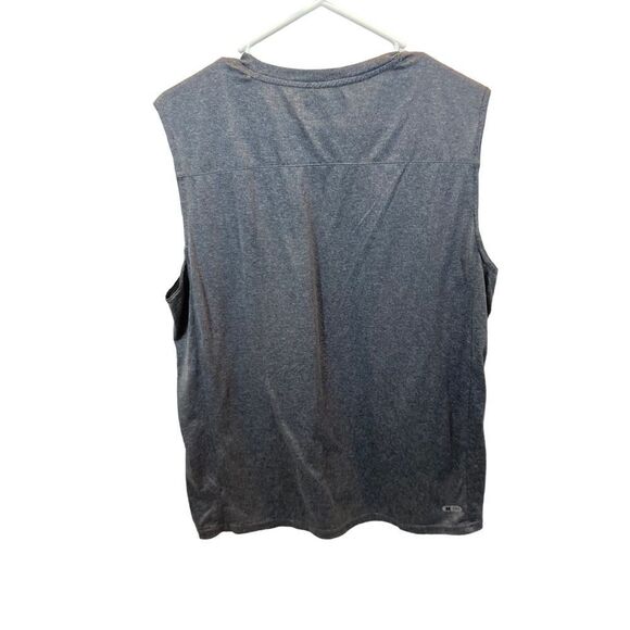 Mens RBX X-Train Grey Ombré Print Muscle Tee-Shirt Size Large - Picture 4 of 6